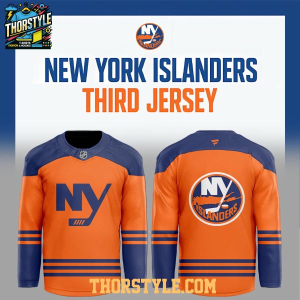 New York Islanders x Third Jersey 2026 New Season Personalized Hockey Jersey