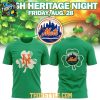 New York Mets x Irish Heritage Green Shamrock 2026 Celebrating Hoodie Shirts