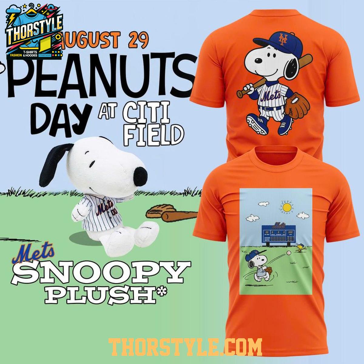 New York Mets x Peanuts Theme Game 2026 Night Hoodie T-Shirt New York Mets x Peanuts Theme Game 2026 Night Hoodie T-Shirt