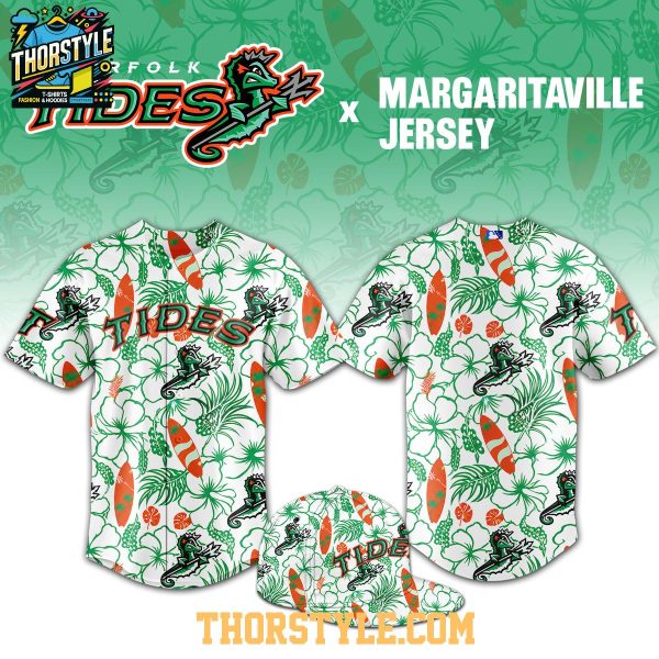 Norfolk Tides Margaritaville Night x MiLB Game 2026 Baseball Jersey