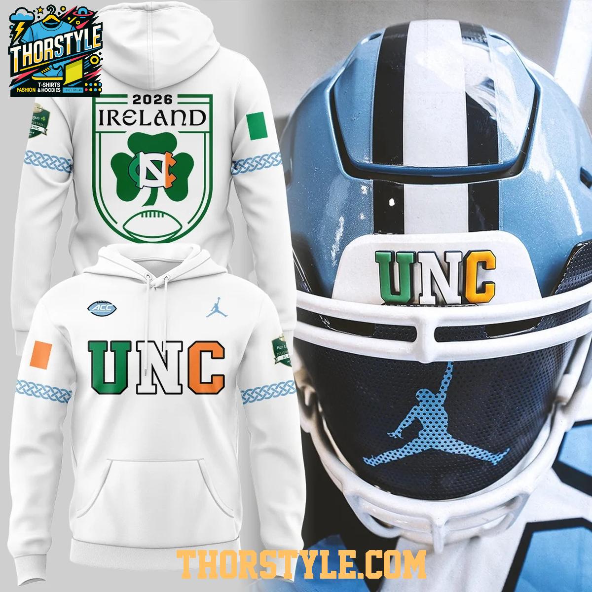 Notre Dame Fighting Irish 2026 NCAA Ireland Game Hoodie T-Shirt Notre Dame Fighting Irish 2026 NCAA Ireland Game Hoodie T-Shirt