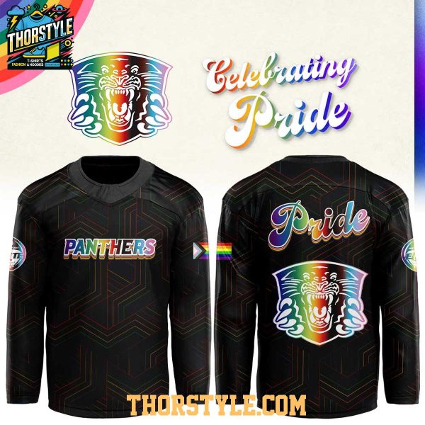 Nottingham Panthers x Pride Night 2026 Hockey Night Personalized Jersey Black