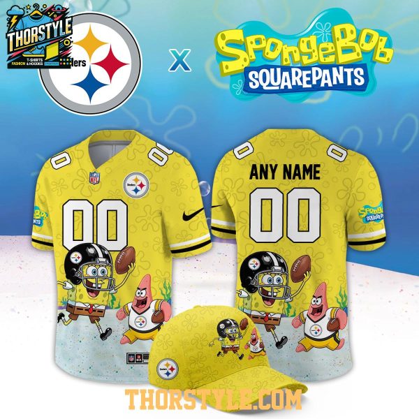 Pittsgburgh Steelers SpongeBob 2026 Night Personalized Football Jersey