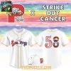 Portland Sea Dogs Strike Out Cancer 2026 Game Custom Baseball Jersey