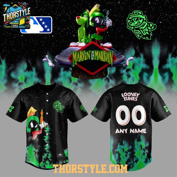 Rocket City Trash Pandas Marvin the Martian 2026 Night Party Baseball Jersey