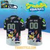 Seattle Seahawks x SpongeBob Squarepants 2026 Night Custom Football Jersey