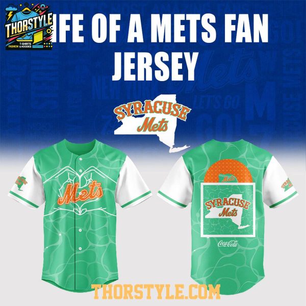 Syracuse Mets x Life of A Mets Fan 2026 MiLB Game Night Personalized Jersey