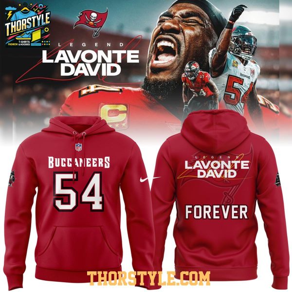 Tampa Bay Buccaneers Lavonte David Forever 2026 Star Hoodie T-Shirt