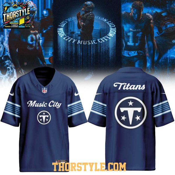 Tennessee Titans x Rivalries In Music City 2026 Personalized Football Jersey