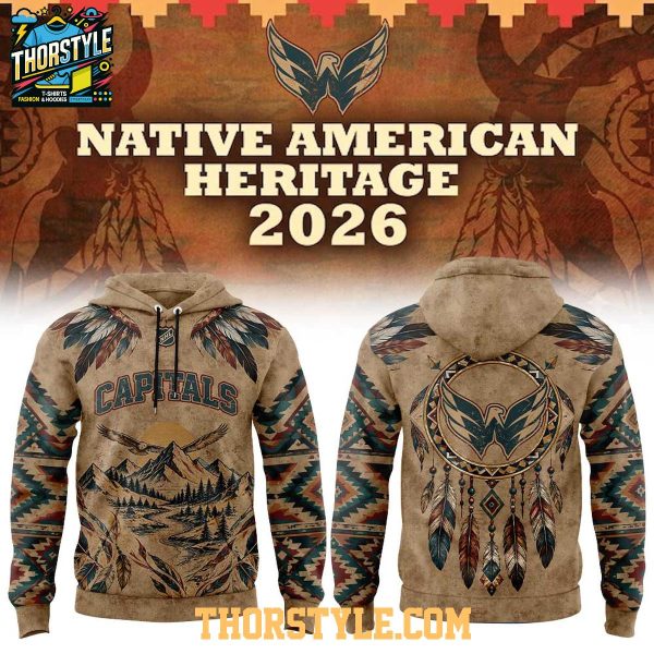 Washington Nationals 2026 NHL x Native American Heritage Night Hoodie T-Shirt