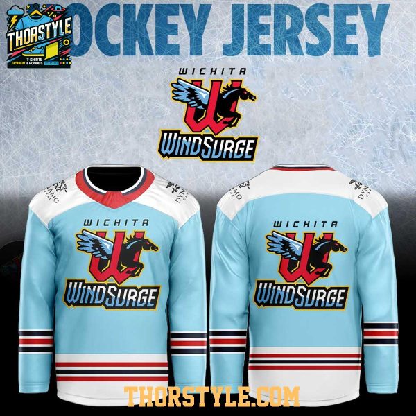 Wichita Wind Surge Our Happy Party 2026 Night Custom Hockey Jersey