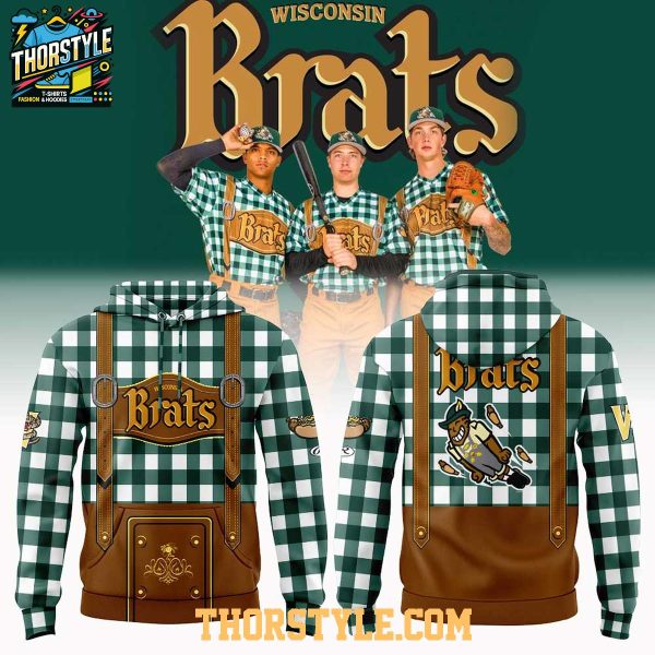 Wisconsin Timber Rattlers x Wisconsin Brats Rawlings 2026 Night Hoodie T-Shirt