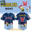 Tacoma Rainiers Peanuts Night 2026 Christmas Game Snowy Baseball Jersey