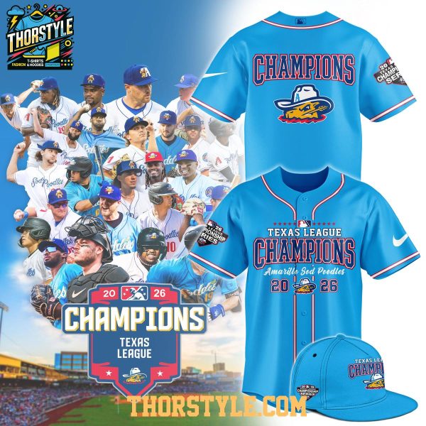 Amarillo Sod Poodles 2026 Texas League Champions Baseball Jersey