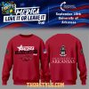 Arkansas Razorbacks TPUSA 2026 America Love It Or Leave It Tour Hoodie Shirts 1 Arkansas Razorbacks TPUSA 2026 America Love It Or Leave It Tour Hoodie Shirts