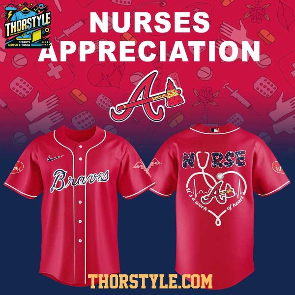 Atlanta Braves 2026 x Nurse Night Appreciation Baseball Jersey