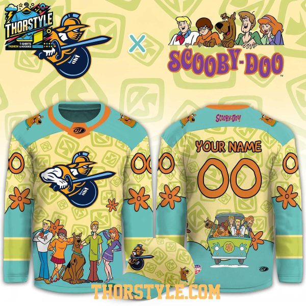 Atlanta Gladiators x Scooby-Doo 2026 Hockey Game Personalized Jersey