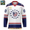 Bakersfield Condors 2026 Patriotic Night Personalized Hockey Jersey