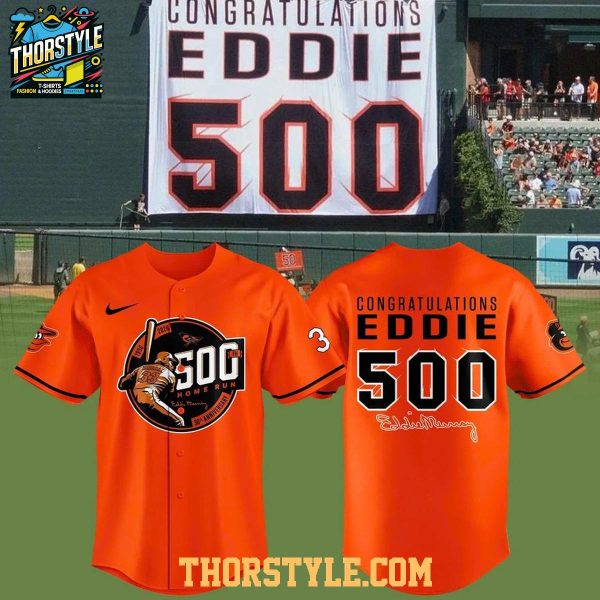 Baltimore Orioles 2026 Eddie Murray 500 Home Run Anniversary MLB Jersey