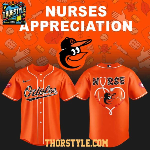 Baltimore Orioles 2026 x Nurse Night Appreciation Baseball Jersey