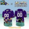 Baltimore Ravens Peanuts 2026 X mas Snoopy Night Custom Football Jersey