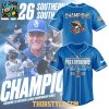 Biloxi Shuckers 2026 South Division Champions 2026 Baseball Jersey