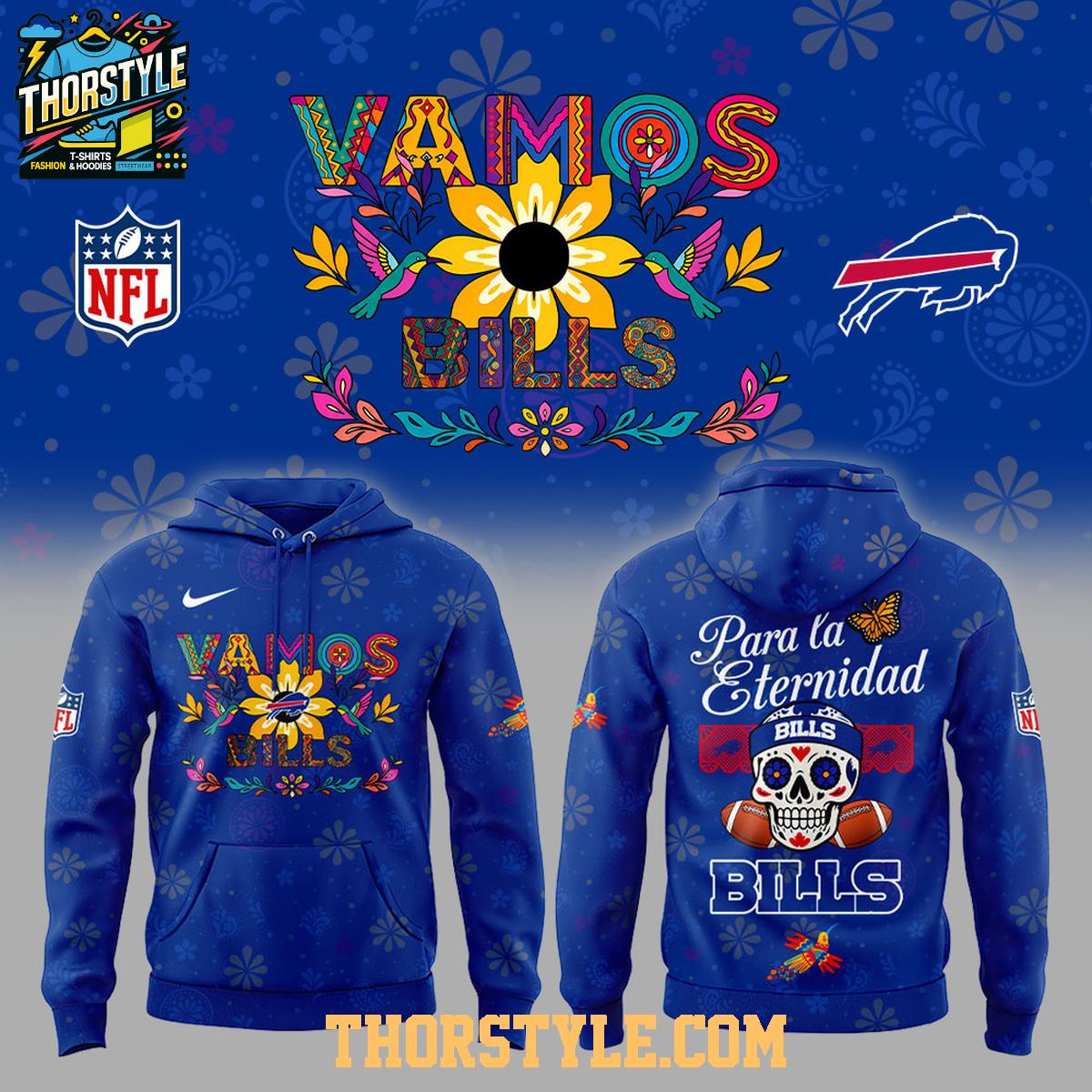 Buffalo Bills x Latino And Hispanic Heritage Month 2026 Vamos NFL Hoodie T-Shirt Buffalo Bills x Latino And Hispanic Heritage Month 2026 Vamos NFL Hoodie T-Shirt