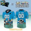 Carolina Panthers Peanuts 2026 X mas Snoopy Night Custom Football Jersey