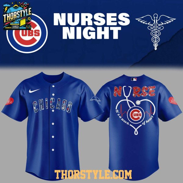 Chicago Cubs 2026 x Nurse Night Appreciation Baseball Jersey