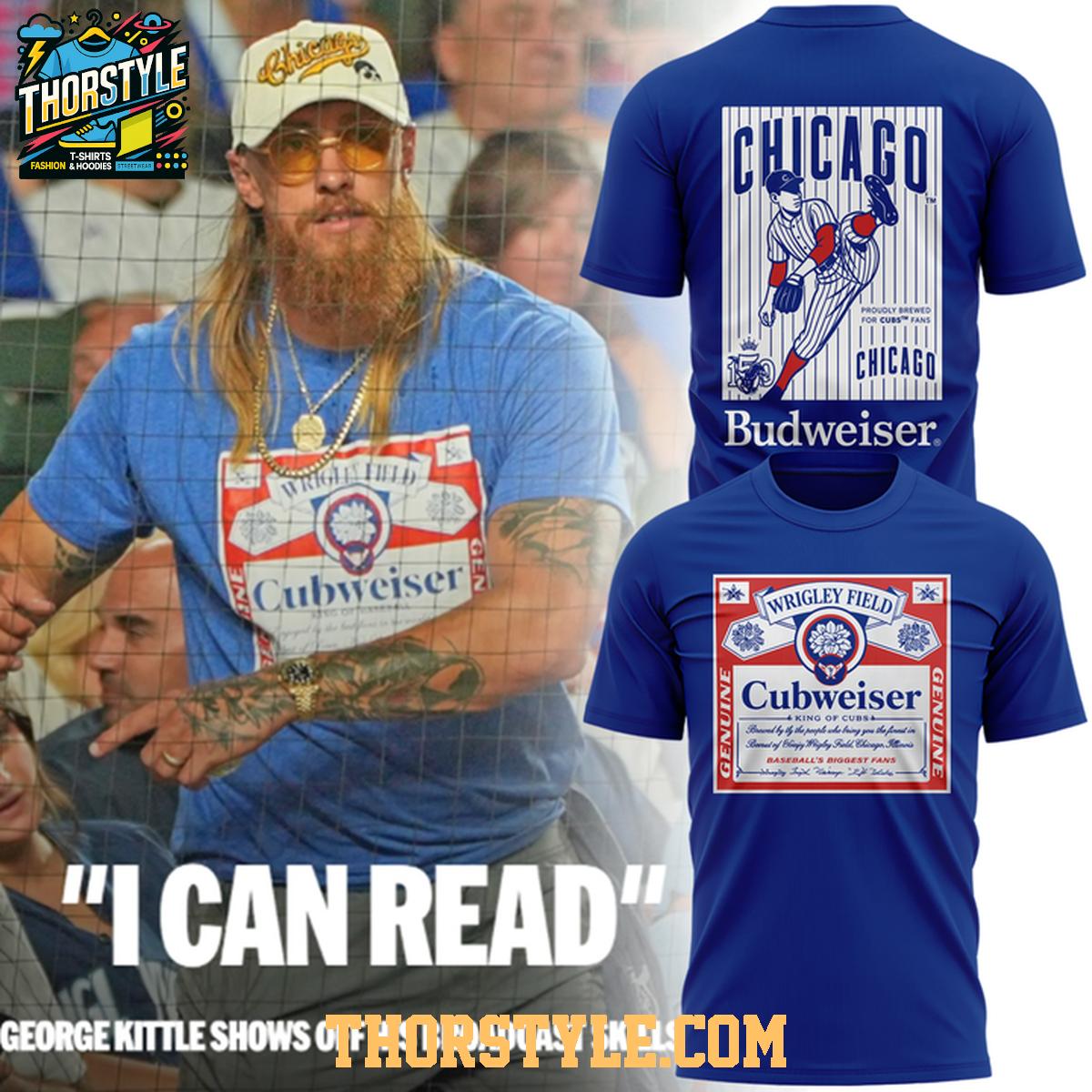 Chicago Cubs x Cubsweiser 2026 I Can Read Hoodie T-Shirt Chicago Cubs x Cubsweiser 2026 I Can Read Hoodie T-Shirt