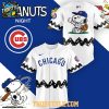 Chicago Cubs x Peanuts Christmas White Night Baseball Jersey 2026