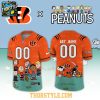 Cincinnati Bengals Peanuts 2026 X mas Snoopy Night Custom Football Jersey