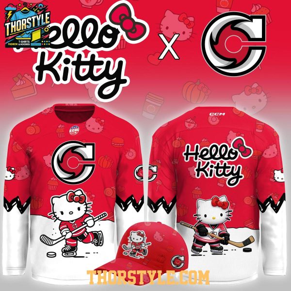 Cincinnati Cyclones x Hello Kitty Night 2026 Christmas Night Hockey Jersey