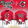 Cincinnati Cyclones x Hello Kitty Night 2026 Christmas Night Hockey Jersey