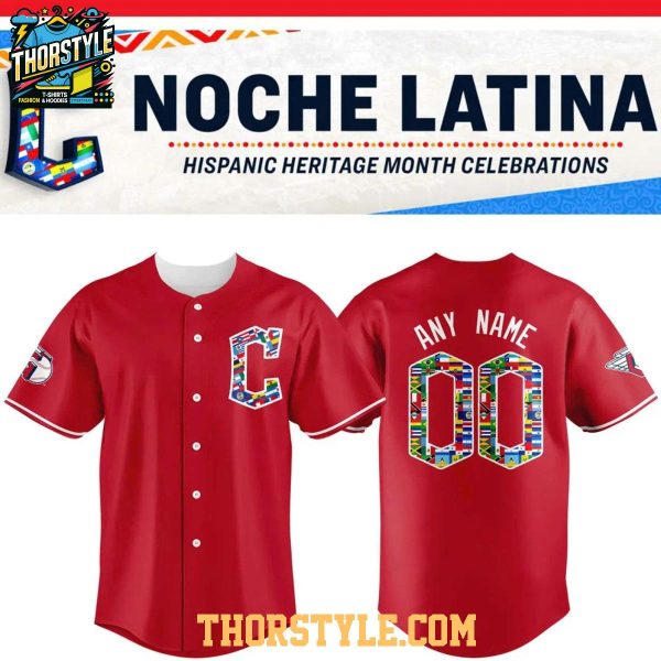 Cleveland Guardians Hispanic Heritage Month 2026 Noche Latina Baseball Jersey