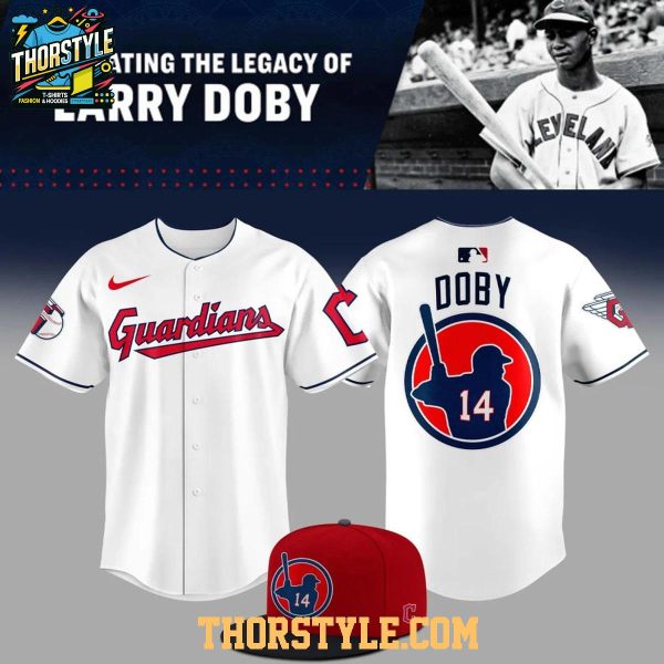 Cleveland Guardians Larry Doby Tribute Day Baseball Jersey MLB 2026