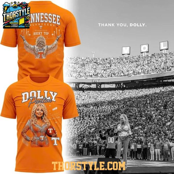 Dolly Parton 2026 Tennessee Volunteers Thank You Dolly Hoodie T-Shirt