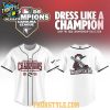 Fayetteville Woodpeckers 2026 Carolina League Champions Baseball Jersey White
