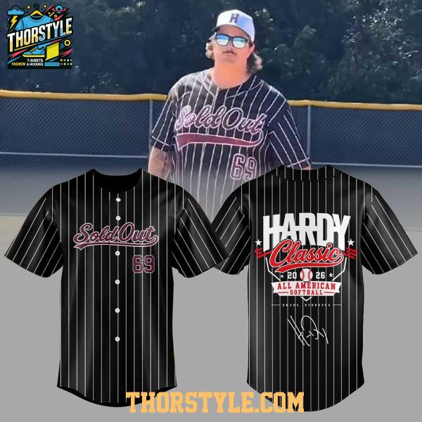 First Annual Hardy Classic 2026 Sold Out Sluggers Baseball Jersey