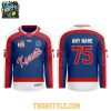 Fort Wayne Komets Military Appreciation Red Blue White Hockey Jersey 2026