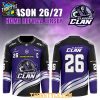Glasgow Clan Season Ticket 2026 2027 Personalized Hockey Jersey