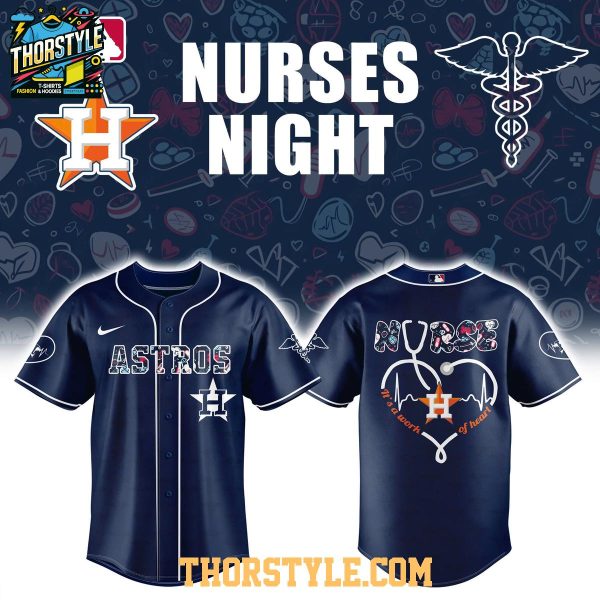 Houston Astros 2026 x Nurse Night Appreciation Baseball Jersey