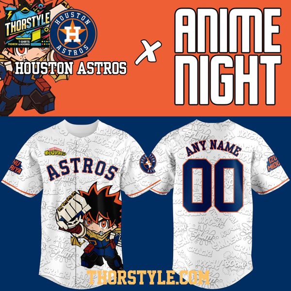 Houston Astros Anime Night Japanese Culture 2026 Baseball Jersey