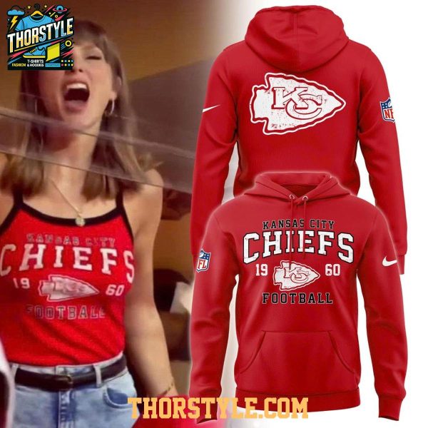 Kansas City Chiefs x Taylor Swift Since 1960 Game Hoodie T-Shirt Red