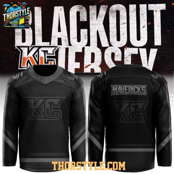 Kansas City Mavericks x Black Friday Blackout Night 2026 Hockey Jersey