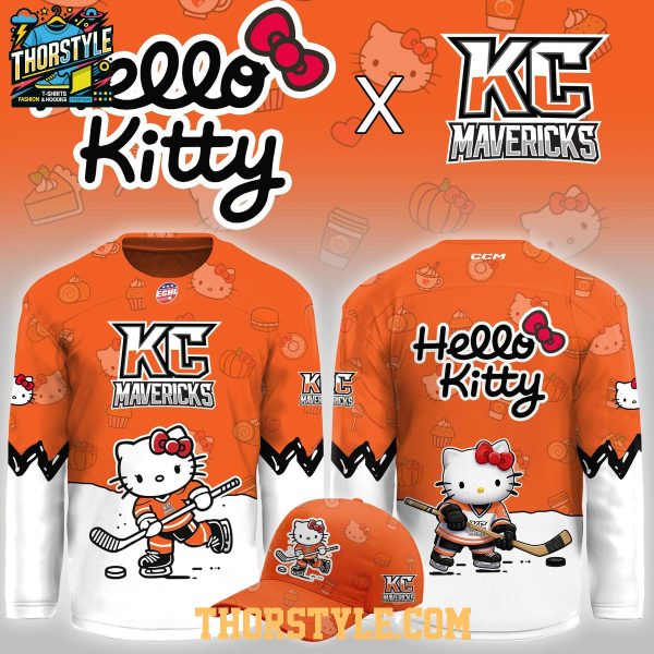 Kansas City Mavericks x Hello Kitty X-Mas Night Game 2026 Hockey Jersey