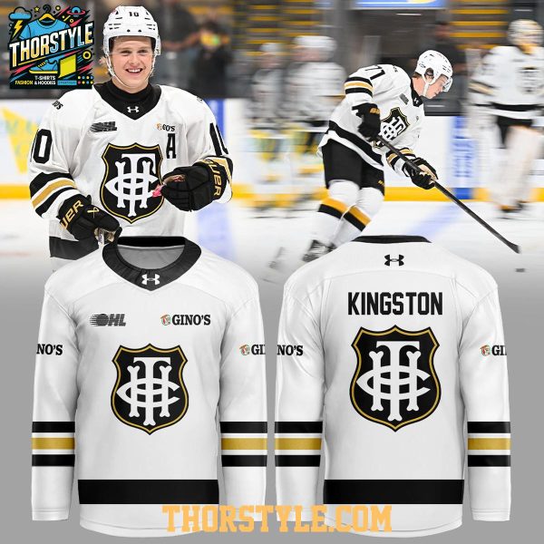 Kingston Frontenacs 2026 Warm Up Uniform 2026 Game Personalized Hockey Jersey
