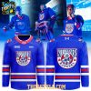 Saginaw Spirit 2026 Warm Up Uniform 2026 Game Personalized Hockey Jersey