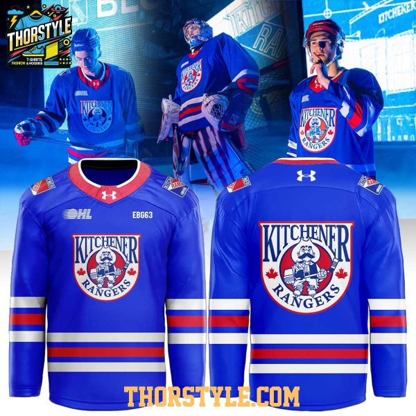 Kitchener Rangers Retro Night The Cowboy Rides Again 2026 Hockey Jersey