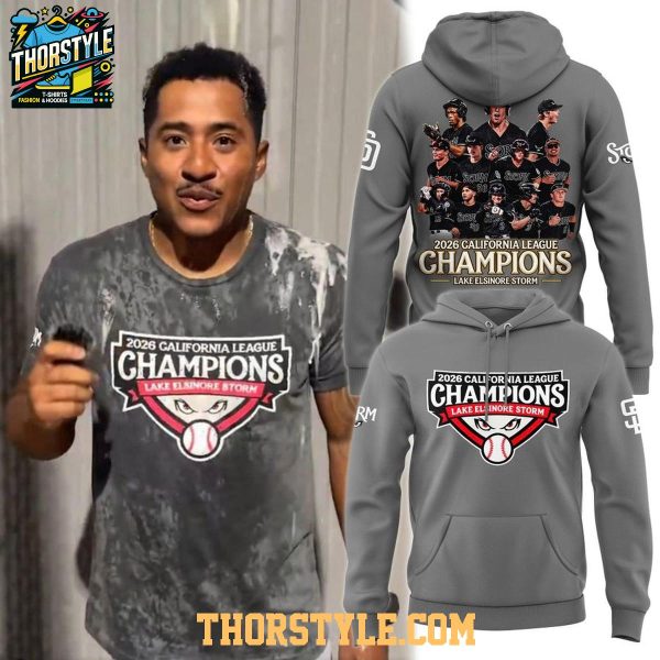 Lake Elsinore Storm California League 2026 Champions Hoodie T-Shirt